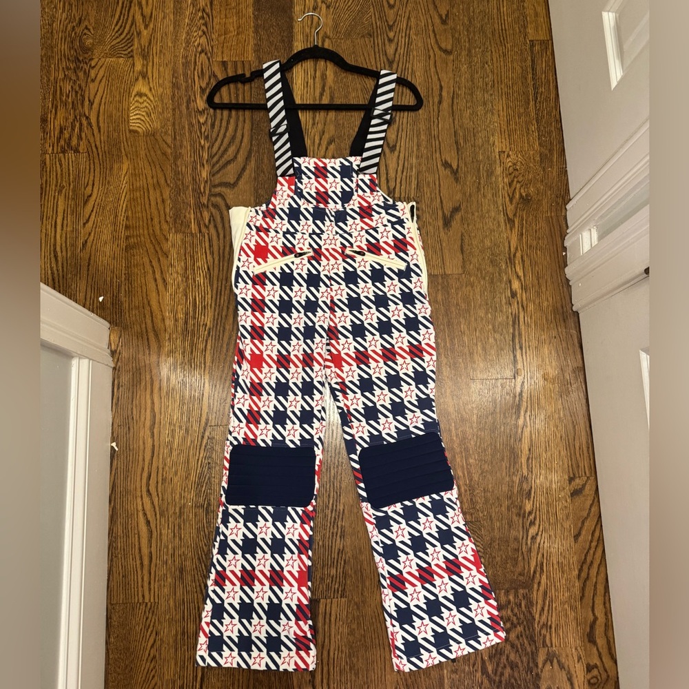 Perfect Moment Red and Blue Kids Overalls